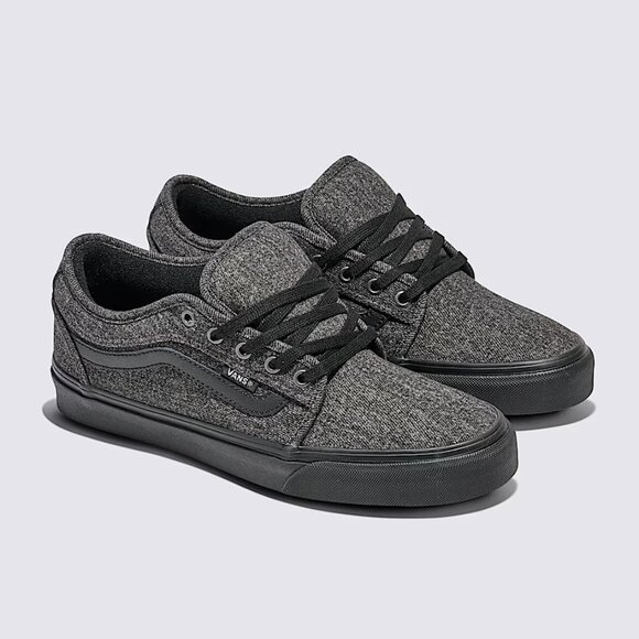 Vans Skate Chukka Low Black / Denim Classic Authentic Shoe Sneaker Mens Size 10 - Picture 10 of 13